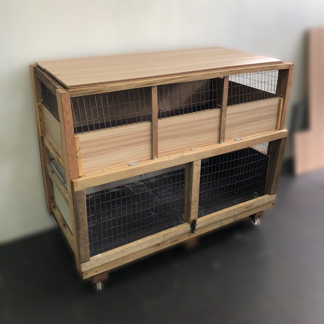 Handmade 2024 rabbit cage