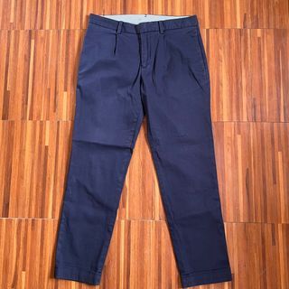 Dark blue Uniqlo trousers