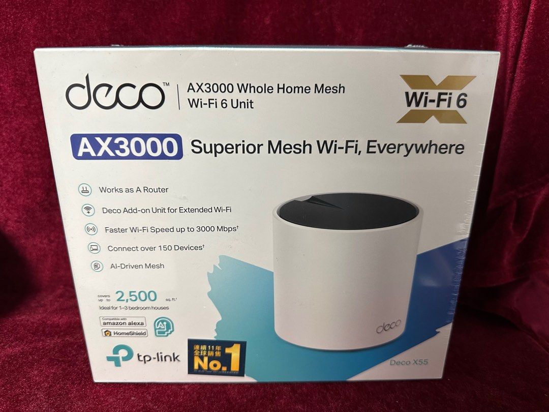 Deco AX3000 Mesh Wifi, 電腦＆科技, 電腦周邊及配件, Wifi及上網相關產品 - Carousell