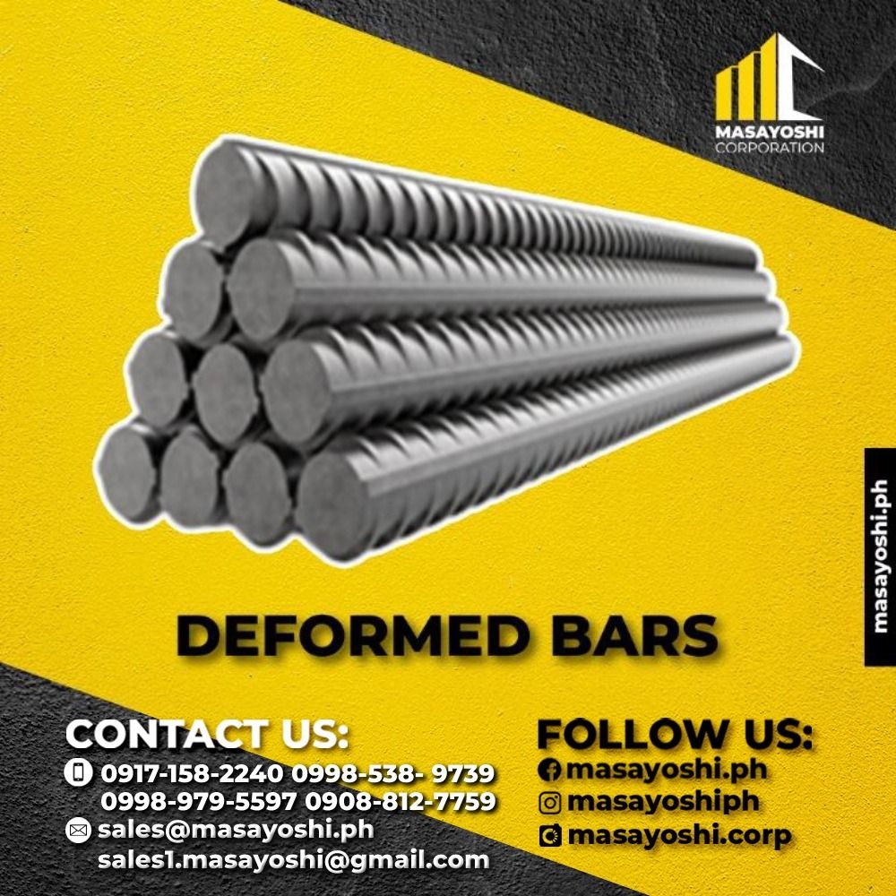 Deformed Bar 8mm x 6m Reinforcement Bar Steel Bars Rebar RSB