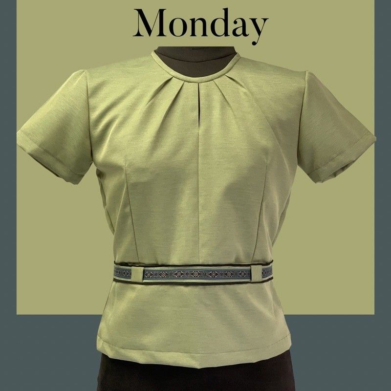 DEPED female Teaching Uniform Preloved, Women's Fashion, Tops, Blouses