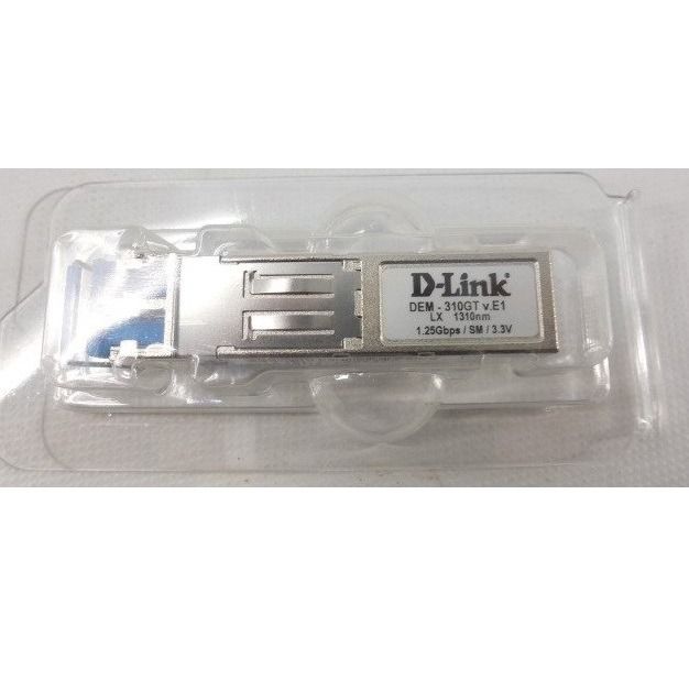 DLINK DEM-310GT SFP Transceiver (Category: Networking) located in Caloocan City. Submitted by arnel.arnel1 (Listing ID 1223464475, Image 3). Description: DLINK DEM-310GT SFP Transceiver Price 6800 The DEM-310GT is a high performance 1310nm single mode SFP (mini-GBIC) transceiver. Supporting full duplex, Gigabit speeds on single mode fiber for distances of up to 10km on 9µm respectively. The unit features a metal housing to reduce EMI and to incre