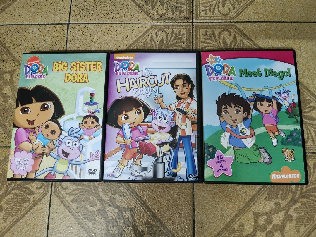 Dora the Explorer DVDs, Hobbies & Toys, Music & Media, CDs & DVDs on ...
