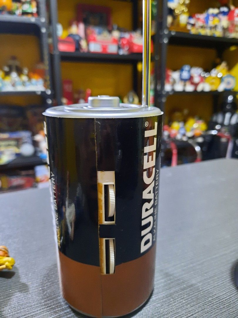 Duracell Radio "AS IS" (Category: Soundbars, Speakers & Amplifiers) located in Pasig City. Submitted by JMToysandCollectibles (Listing ID 1223498346, Image 3). Description: Duracell Radio " AS IS" Good for display and Collection/ Untested PHP850 delivery via Lalamove MOP: Gcash/ BPI/ BDO.