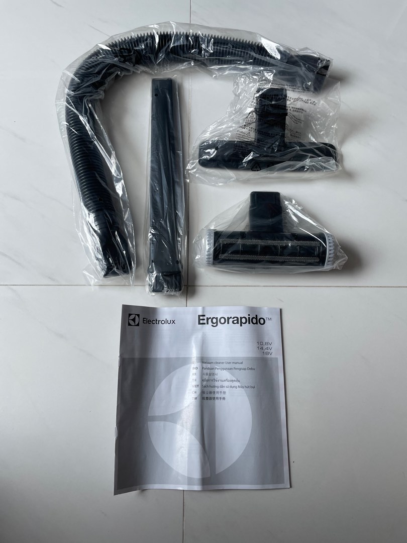 Electrolux vacuum cleaner ergorapido parts, TV & Home Appliances