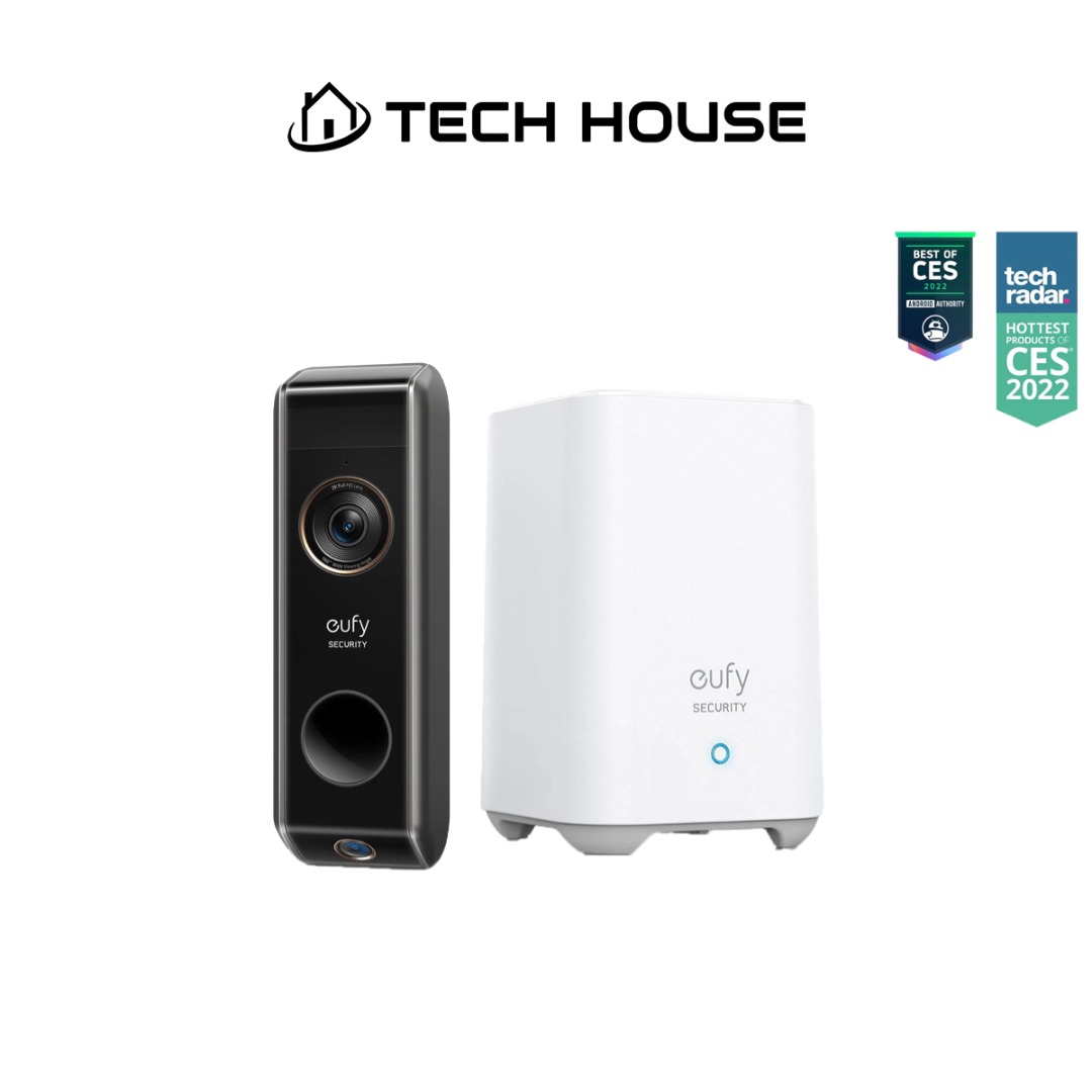 eufy S330 Security Video Doorbell Dual Camera (BatteryPowered) with