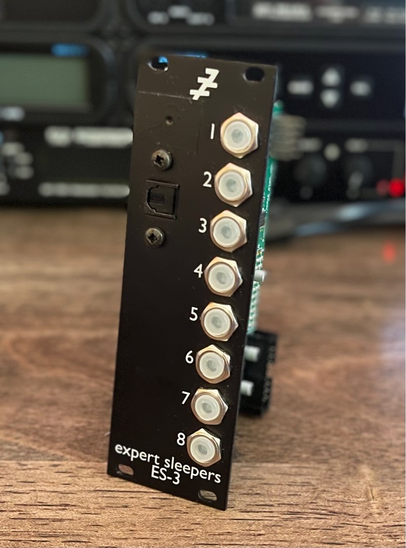 Sleeper Module Expert Sleepers ES-3 mk4 ADAT to CV Eurorack Module, Hobbies & Toys ...