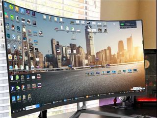 Expose gaming monitor curved