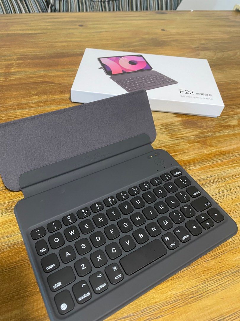 F22 Wings keyboard case iPad mini 6, Computers & Tech, Parts