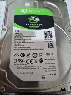 FIXED PRICE: Seagate Barracuda 6TB Hard Drive 3.5 HDD