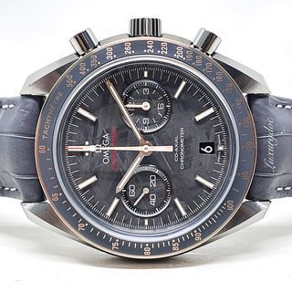 FS.BNIB OMEGA SPEEDMASTER METEORITE GREY SIDE OF THE MOON CO‑AXIAL CHRONOMETER AUTOMATIC CHRONOGRAPH 44.25MM WATCH 311.63.44.51.99.002