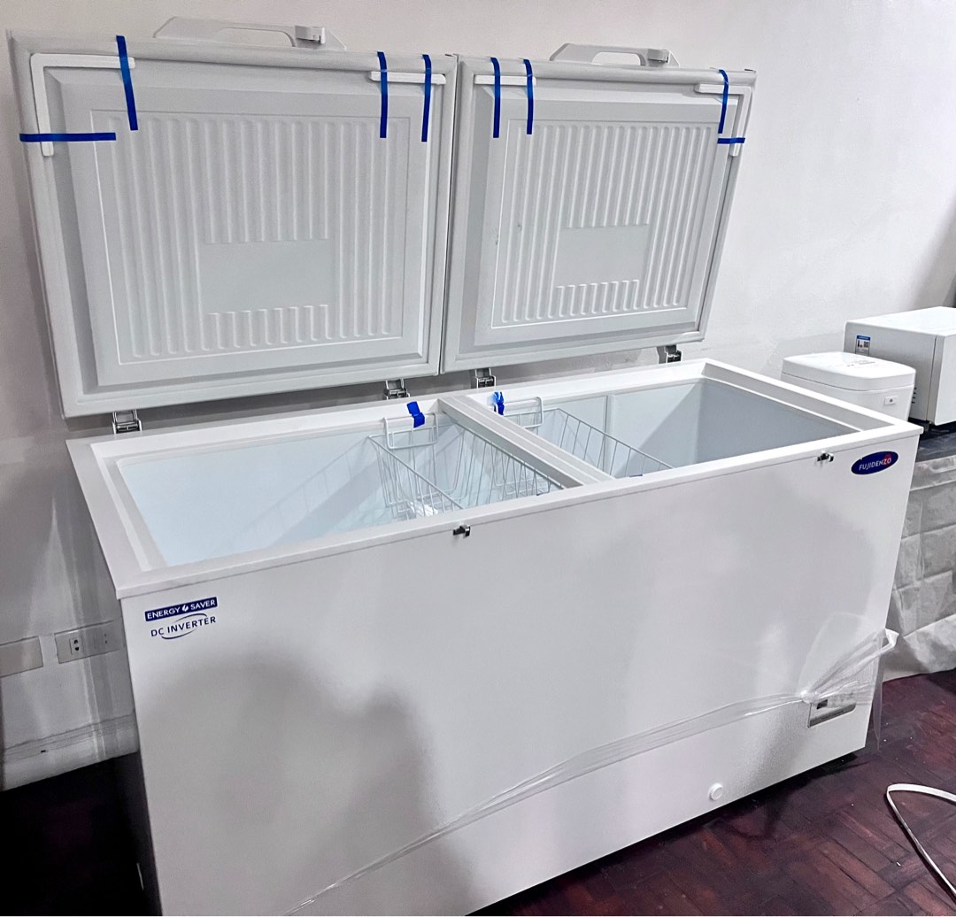 Fujidenzo 17 cu. ft. Chest Type Inverter Freezer, TV & Home Appliances