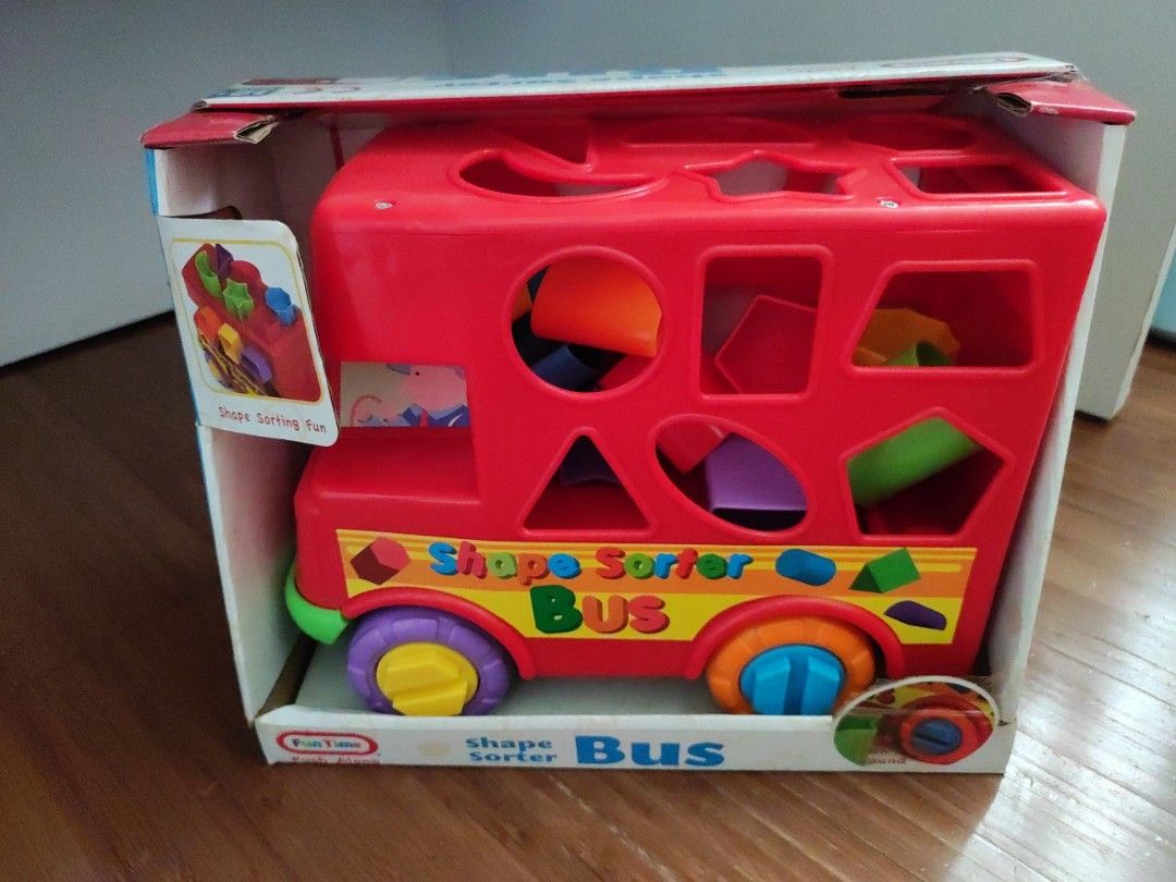 Fun time shape sorter bus on sale