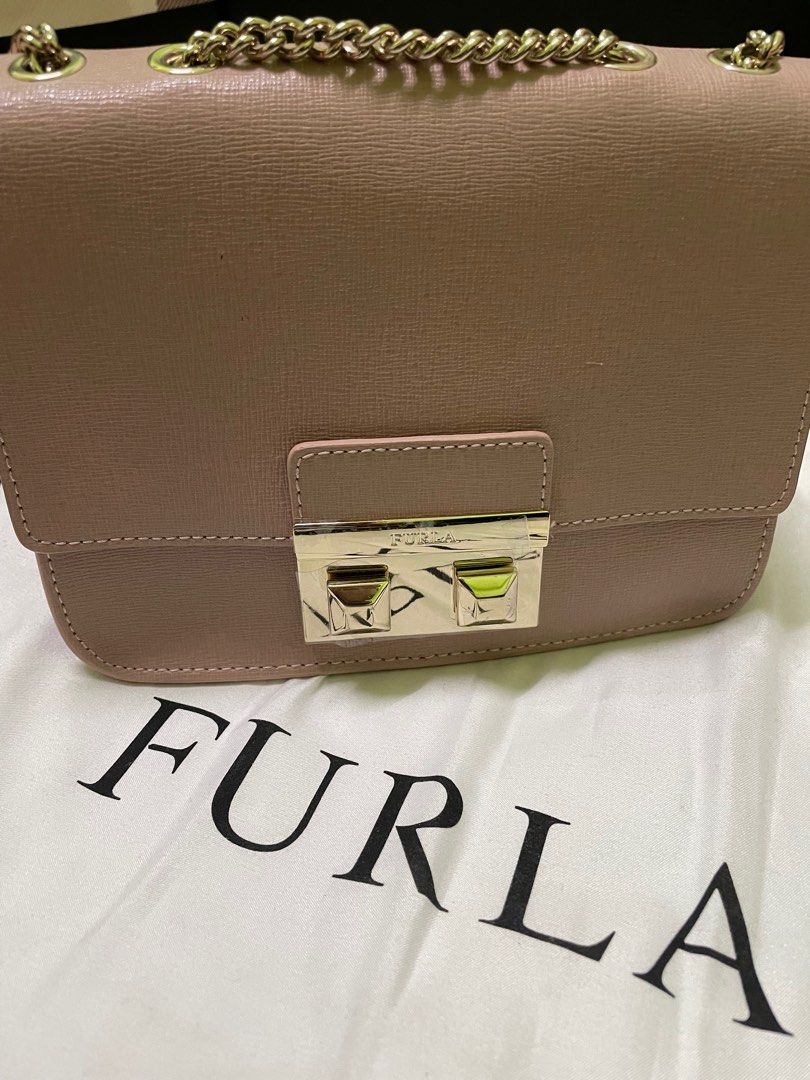 FURLA BELLA MINI CROSSBODY, Women's Fashion, Bags & Wallets, Crossbody