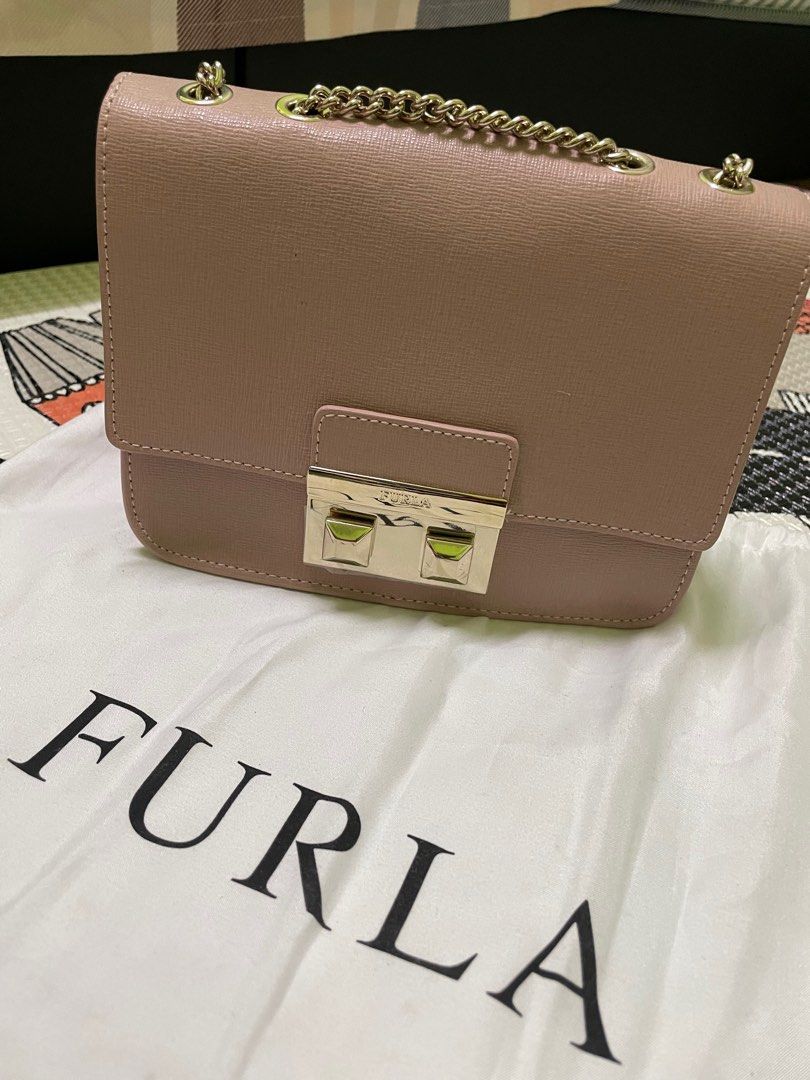 FURLA BELLA MINI CROSSBODY, Women's Fashion, Bags & Wallets, Crossbody