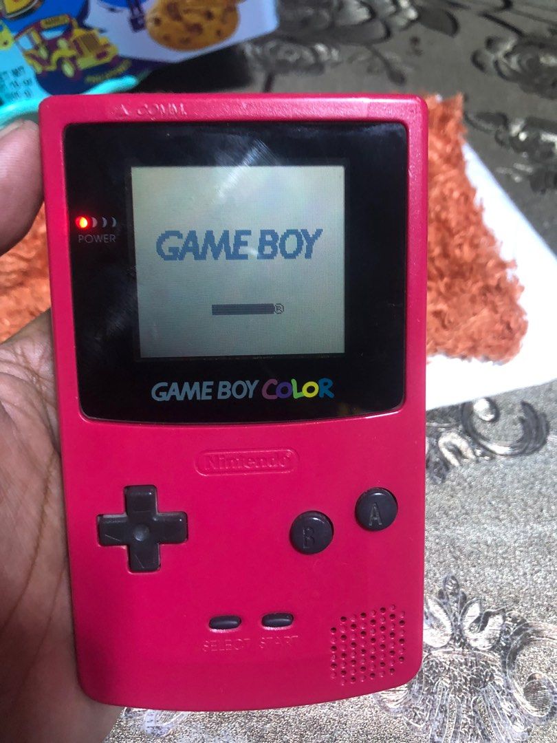 Nintendo GameBoy Game Boy Color Berry Red - Authentic - Used