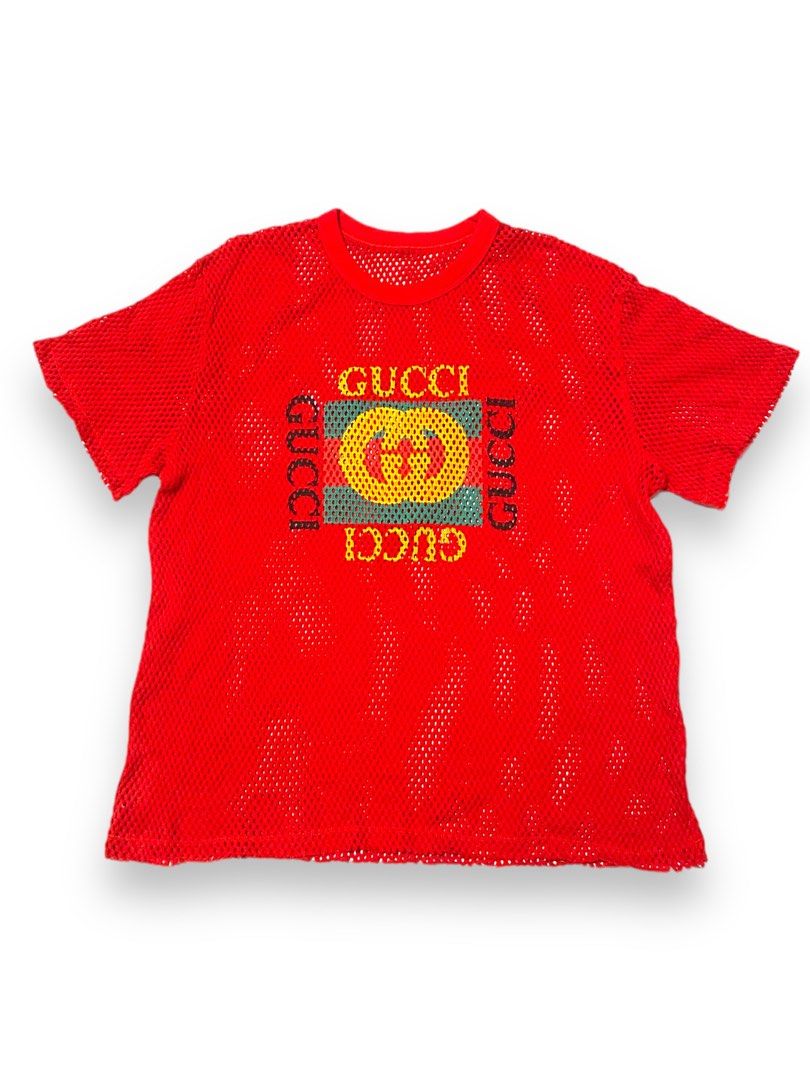 Gucci mesh shirt hot sale