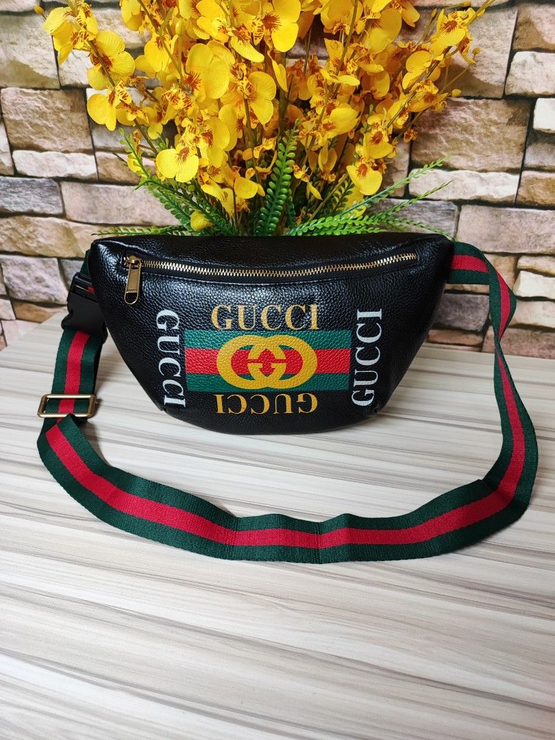 Gucci yellow fanny pack discount