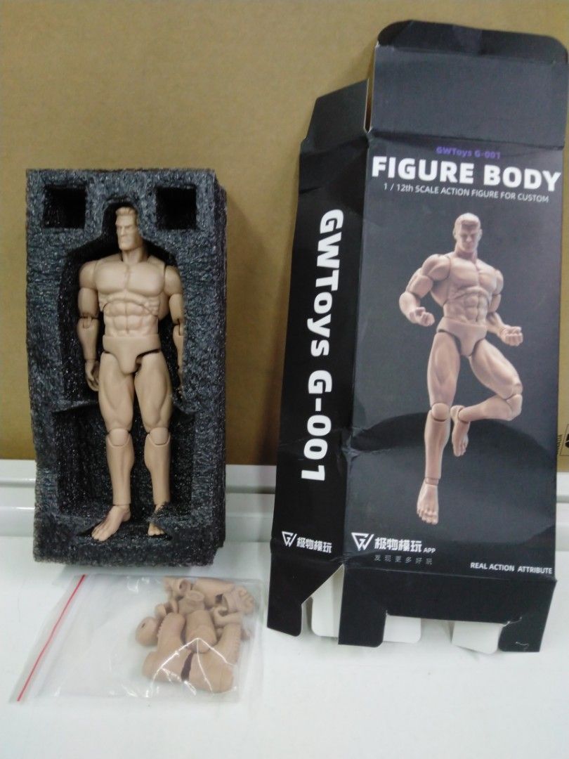 GWToys G-001 1/12 scale Figure Body, Hobbies & Toys, Toys & Games on  Carousell