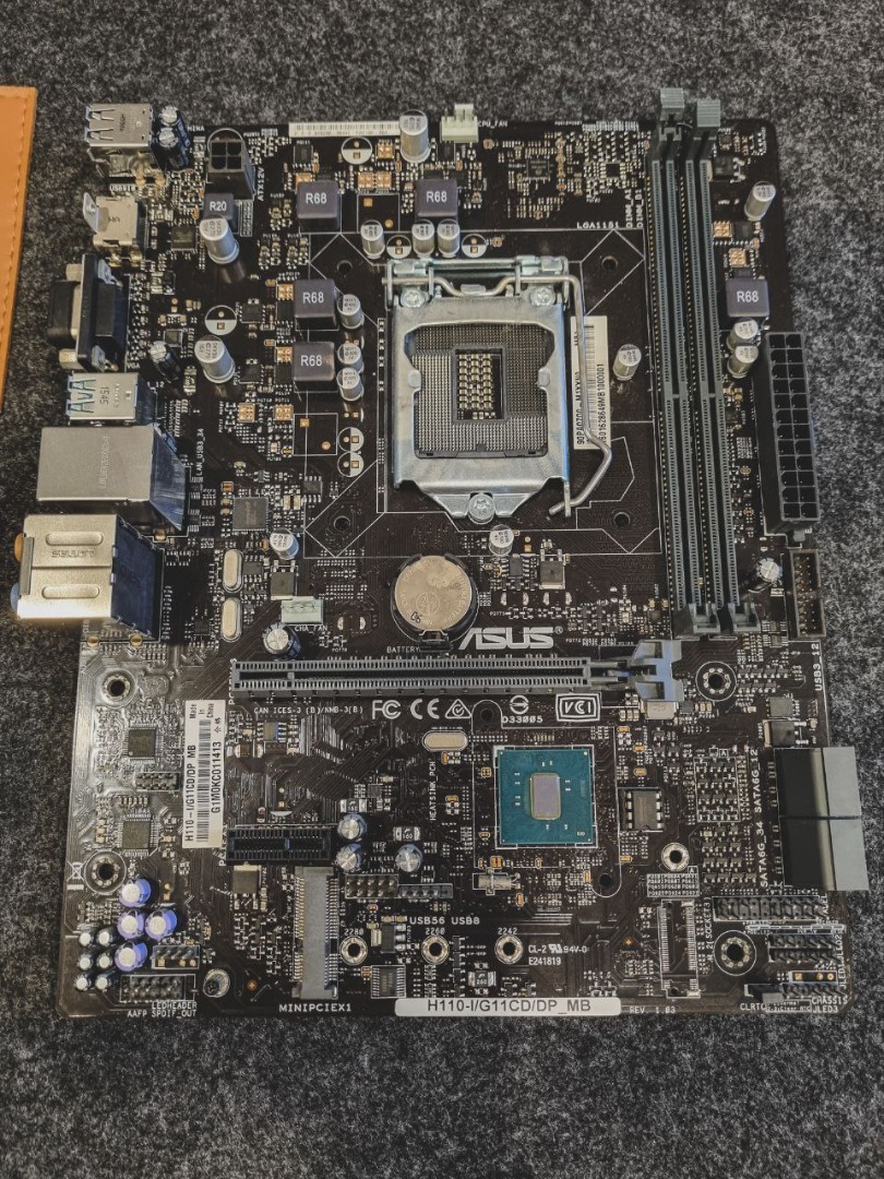 H110 I G11CD DP MB Asus G11CD Series Motherboard with RAM