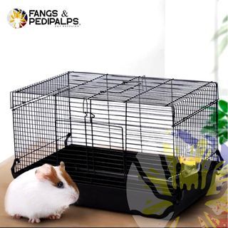 Hamster Single Villa Cage with Food Bowl & Drinker | Guinea Pig Cage | Little Critter Cage