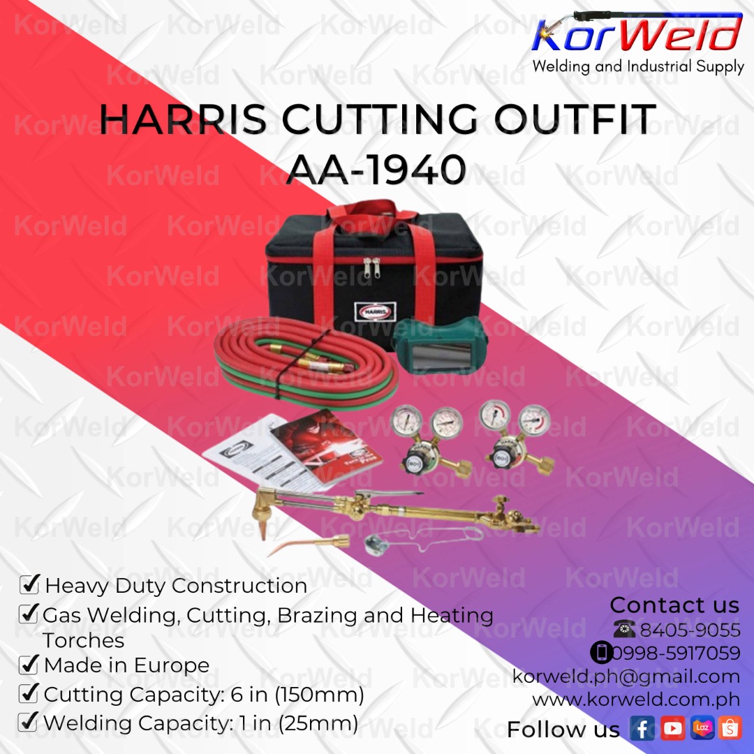 Harris cutting outfit commercial industrial construction tools
