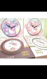 Hello Kitty Wall Clock - Purple