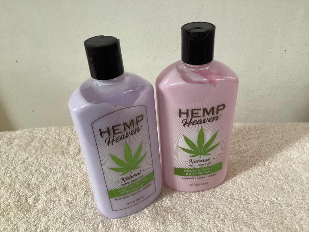 Hemp Heaven Body Lotion, 354 ML on Carousell