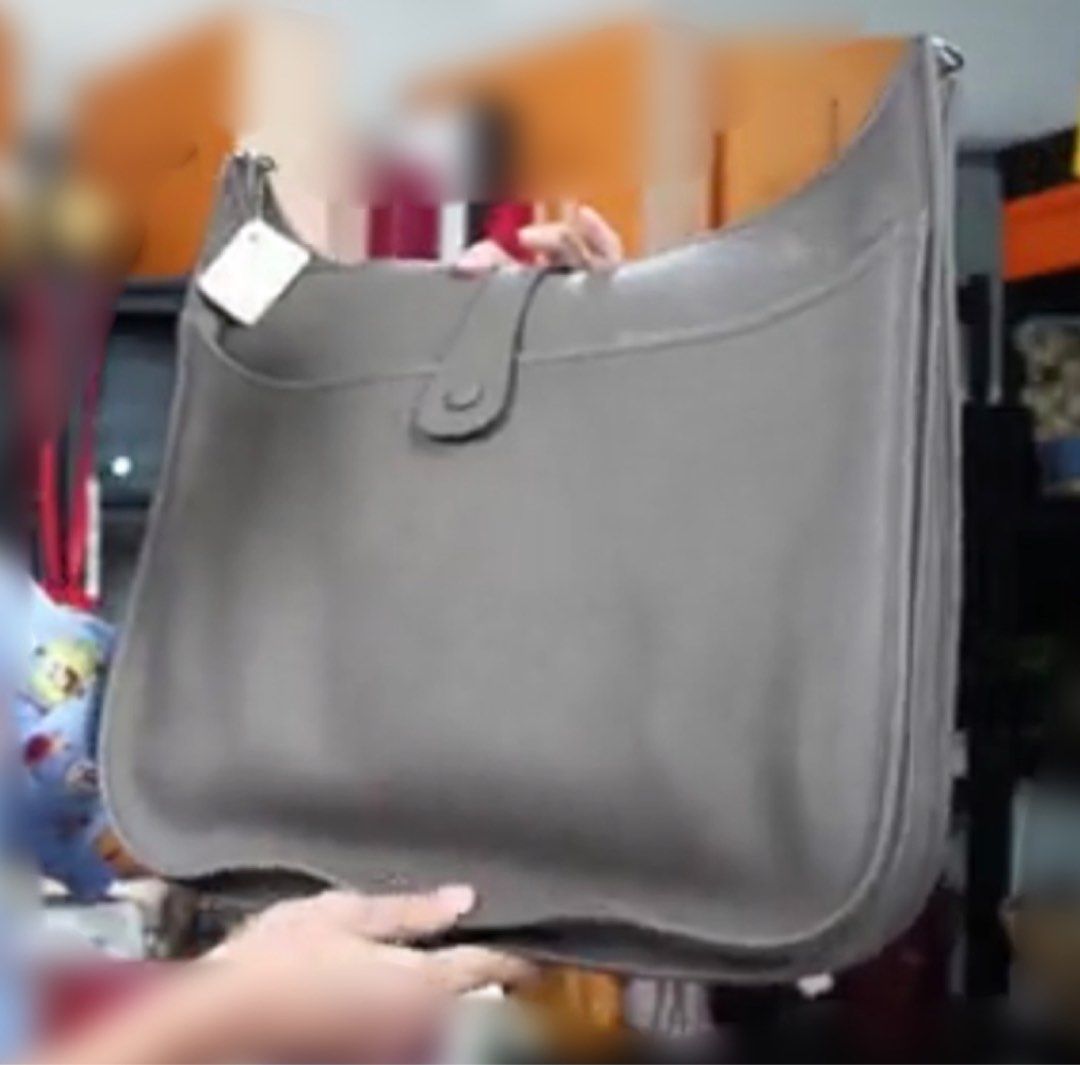 Hermes Clemence Evelyne III TGM 40 Luxury Bags Wallets on Carousell
