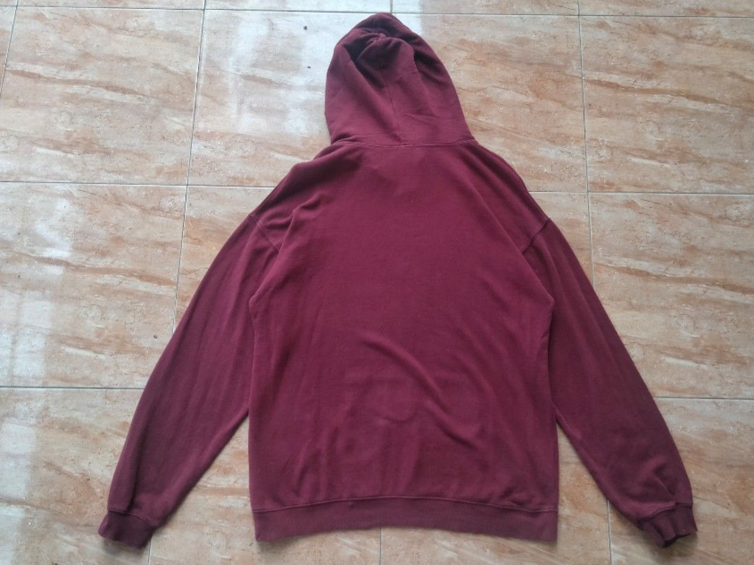 Hoodie polos maroon clearance