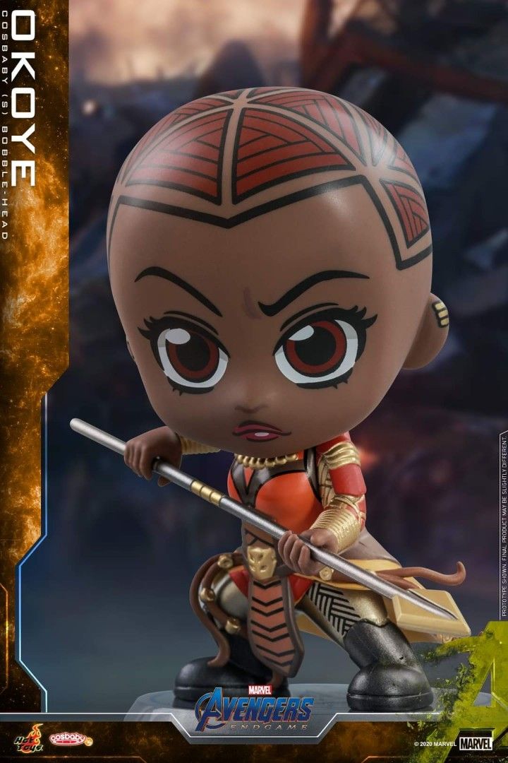 Hot Toys Avengers Endgame Okoye Cosbaby MISB Hobbies Toys
