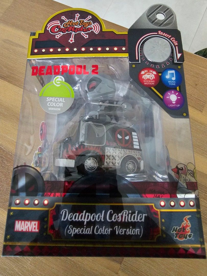 Hot Toys Cosrider Deadpool (Special Colour Version), Hobbies & Toys