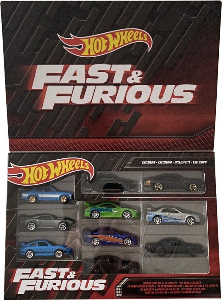 Hot Wheels 2023 Fast & Furious 10 Pack, Hobbies & Toys, Toys & Games on  Carousell