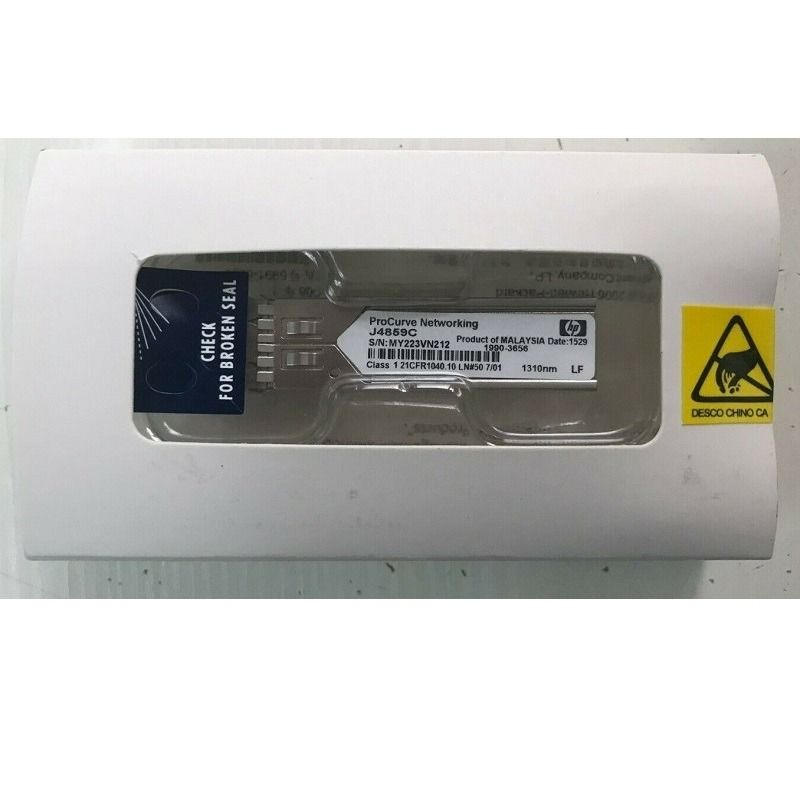 HP J4859C 1Gb SFP SingleMode Transceiver (Category: Networking) located in Caloocan City. Submitted by arnel.arnel1 (Listing ID 1223471691, Image 3). Description: HP J4859C 1Gb SFP SingleMode Transceiver Price: 5800 PRODUCT FEATURES • Hot-pluggable SFP • 1Gb/s bit rates • Wavelenght 1310nm • Duplex LC connector Maximum distance: 10km (single mode) or 550m (multimode) Meet Up: Cubao Farmers, SM North Edsa Contact number: Globe: 09279527610 Smart: 