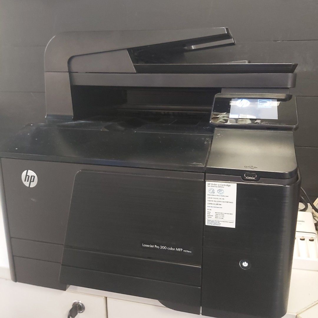 HP LASERJET PRO 200 COLOR MFP, Computers & Tech, Printers, Scanners ...