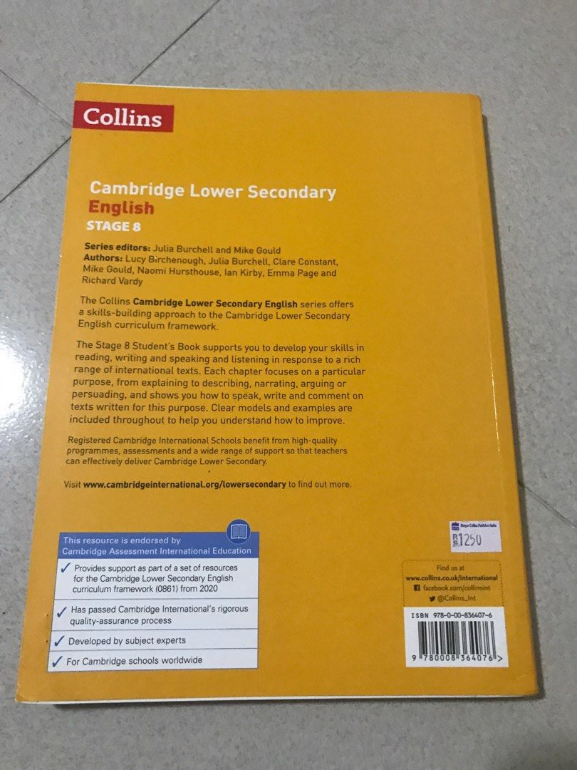 igcse book english