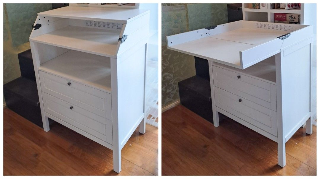 IKEA SUNDVIK Changing Station / Table / Chest of Drawers for Sale