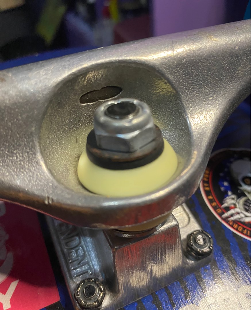 Independent 169 standard with six mounting holes with Bones Bushing