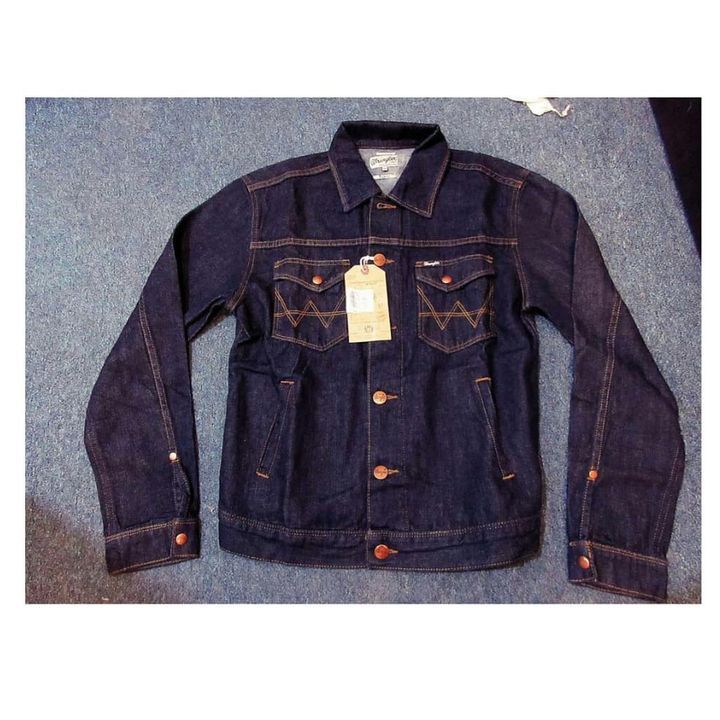 Jaket jeans wrangler discount