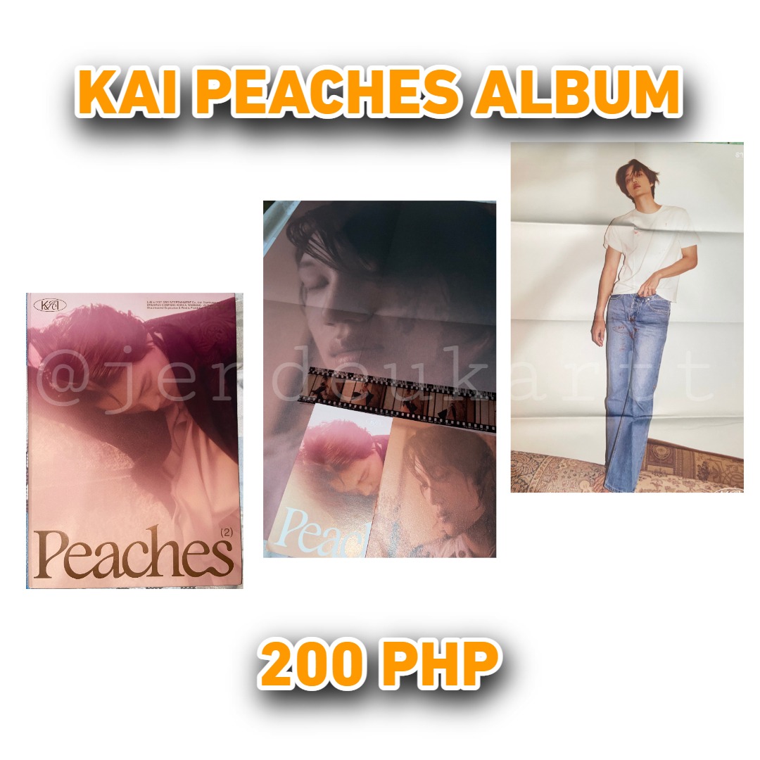 KAI Peaches Album (unsealed) on Carousell