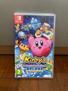 Kirby's Return To Dreamland Deluxe for Nintendo Switch (ENG Physical Game)