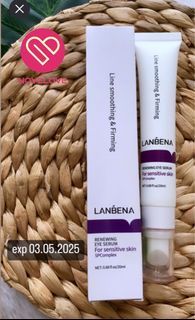 LANBENA - Renewing Eye Serum Anti Aging / Mengencangkan mata / menyamarkan garis halus / dark circle / lingkar mata / kantung mata - Preloved - Novelove