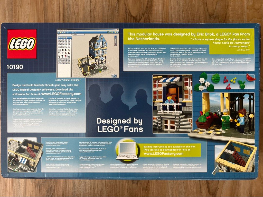 Lego market street instructions best sale