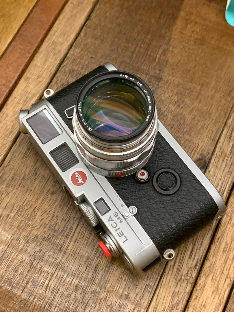 Leica M6 シルバー 0.72 - フィルムカメラ