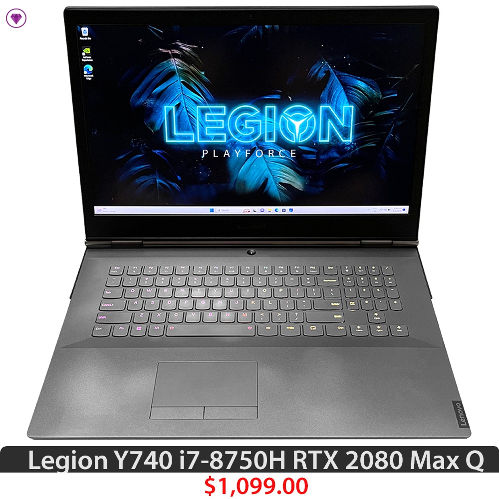 Lenovo Legion Y740 i7-8750H RTX 2080 Max Q 16GB 1TB SSD 17.3
