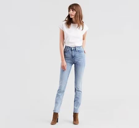 LEVI's 724 high rise straight jeans, Women's Fashion, Bottoms, Jeans on  Carousell