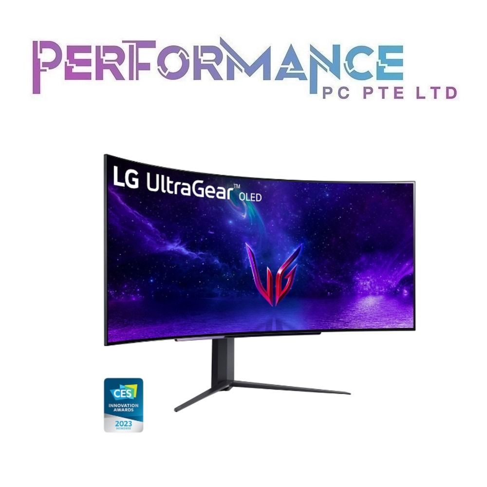 LG 45GR95QE-B 45'' UltraGear™ OLED Curved Gaming Monitor WQHD Resp. Time  0.03ms Refresh Rate 240hz (3 YEARS WARRANTY BY LG), Computers & Tech, Parts  & Accessories, Monitor Screens on Carousell