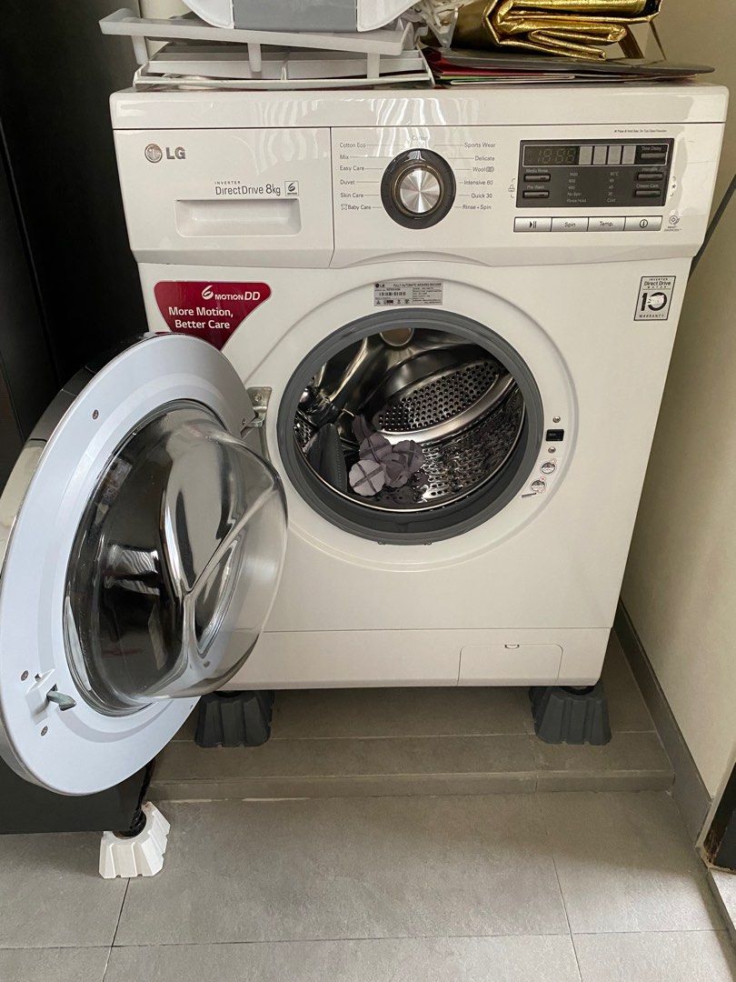 LG Inverter Directdrive 8 kg Washing Machine, TV & Home Appliances ...