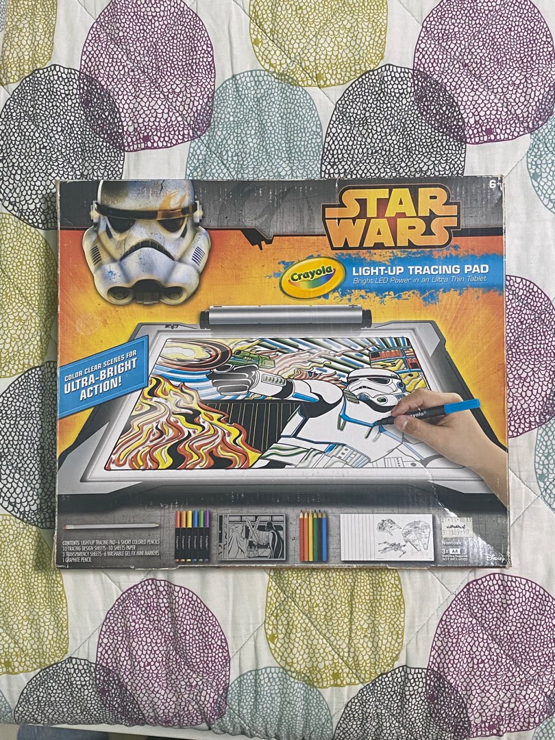 Crayola light up tracing pad outlet star wars