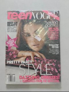Like New TEEN VOGUE MAGAZINES - US EDITION - issues 2014 2015 2016